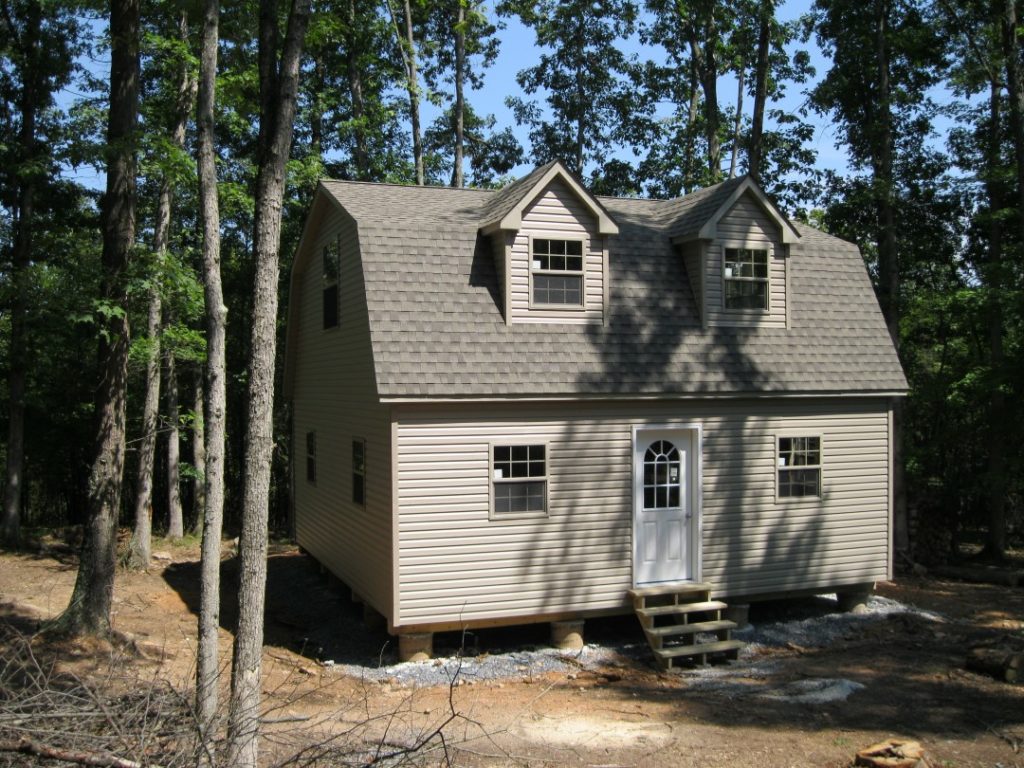 Two Story Dutch Barn Sheds MD, PA Creative Outdoor Sheds