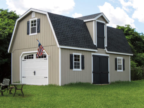 Two Story Dutch Barn Sheds MD, PA Creative Outdoor Sheds