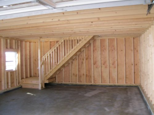 two story dutch barn first floor