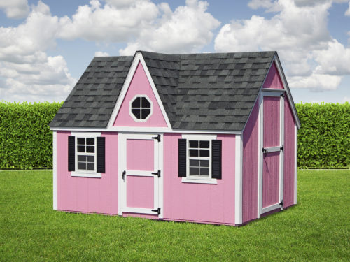 pink kids playhouse